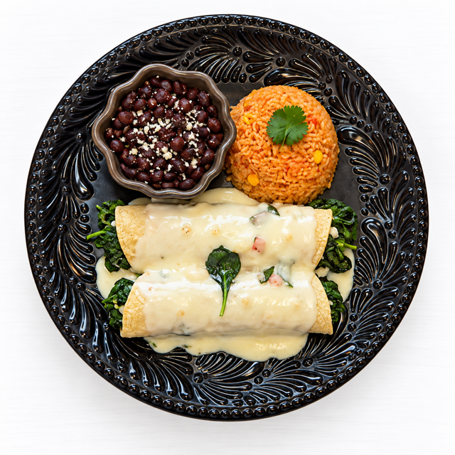 Spinach Enchilada.