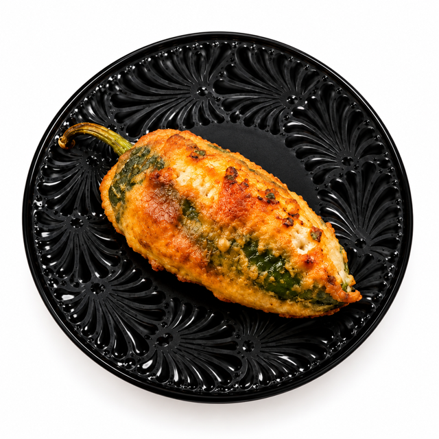 Chile Relleno with Shrimp.