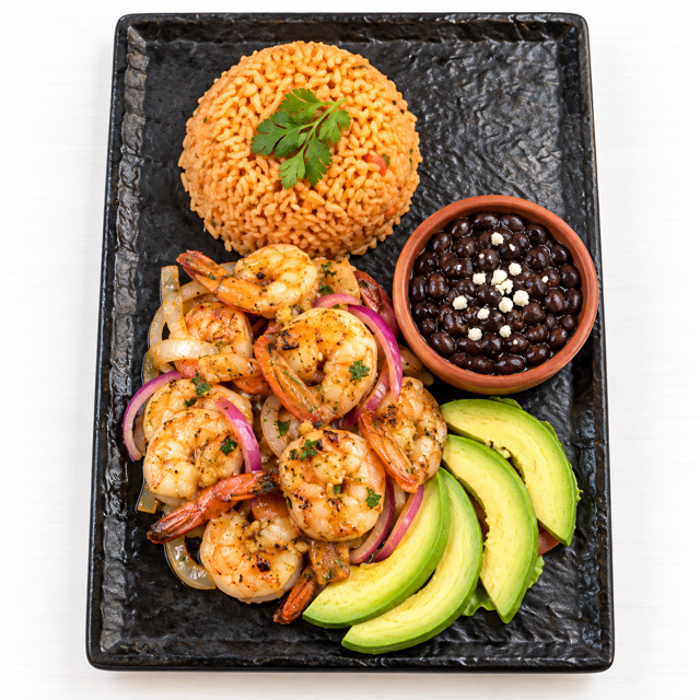 Camarones Al Mojo De Ajo.