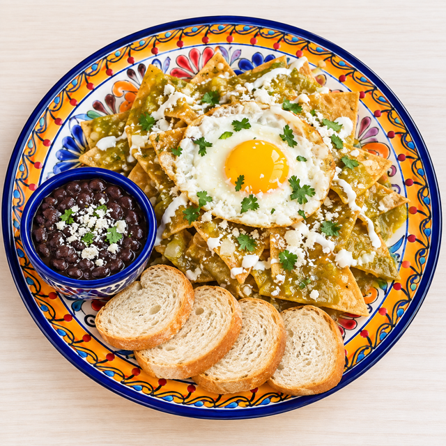 Chilaquiles.